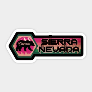 Sierra Nevada California Sticker